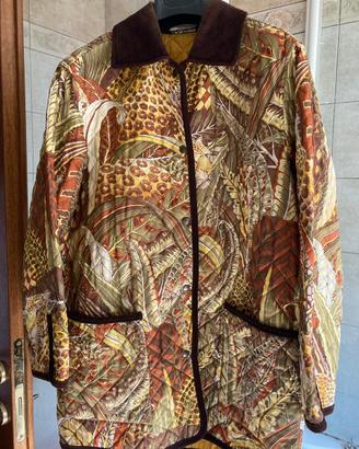 Rara giacca trapuntata wildlife Ferragamo L-XL