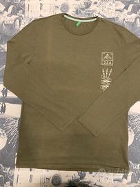Maglia Benetton verde oliva