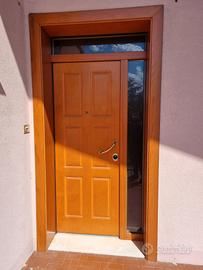 Portone Blindato con anta in vetro