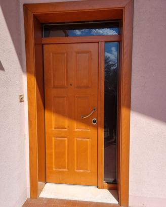 Portone Blindato con anta in vetro