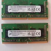 RAM Notebook 8GB (2x4GB) DDR4-3200 SO-DIMM