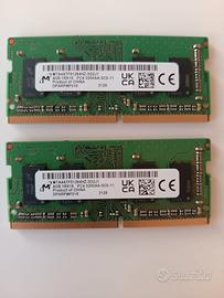RAM Notebook 8GB (2x4GB) DDR4-3200 SO-DIMM