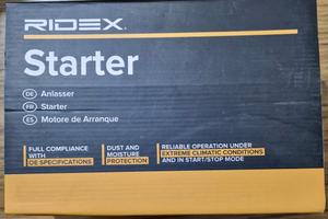 Ridex Starter S02010 motorino di avviamento