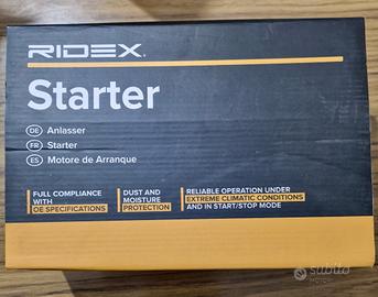 Ridex Starter S02010 Motorino di avviamento -Nuovo