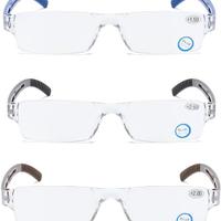 KoKoBin Occhiali da lettura senza cornice Pack 3