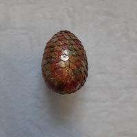 Uovo di drago bronzo/oro