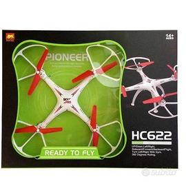 Drone Quadricottero Comandato Telecomando Telecame