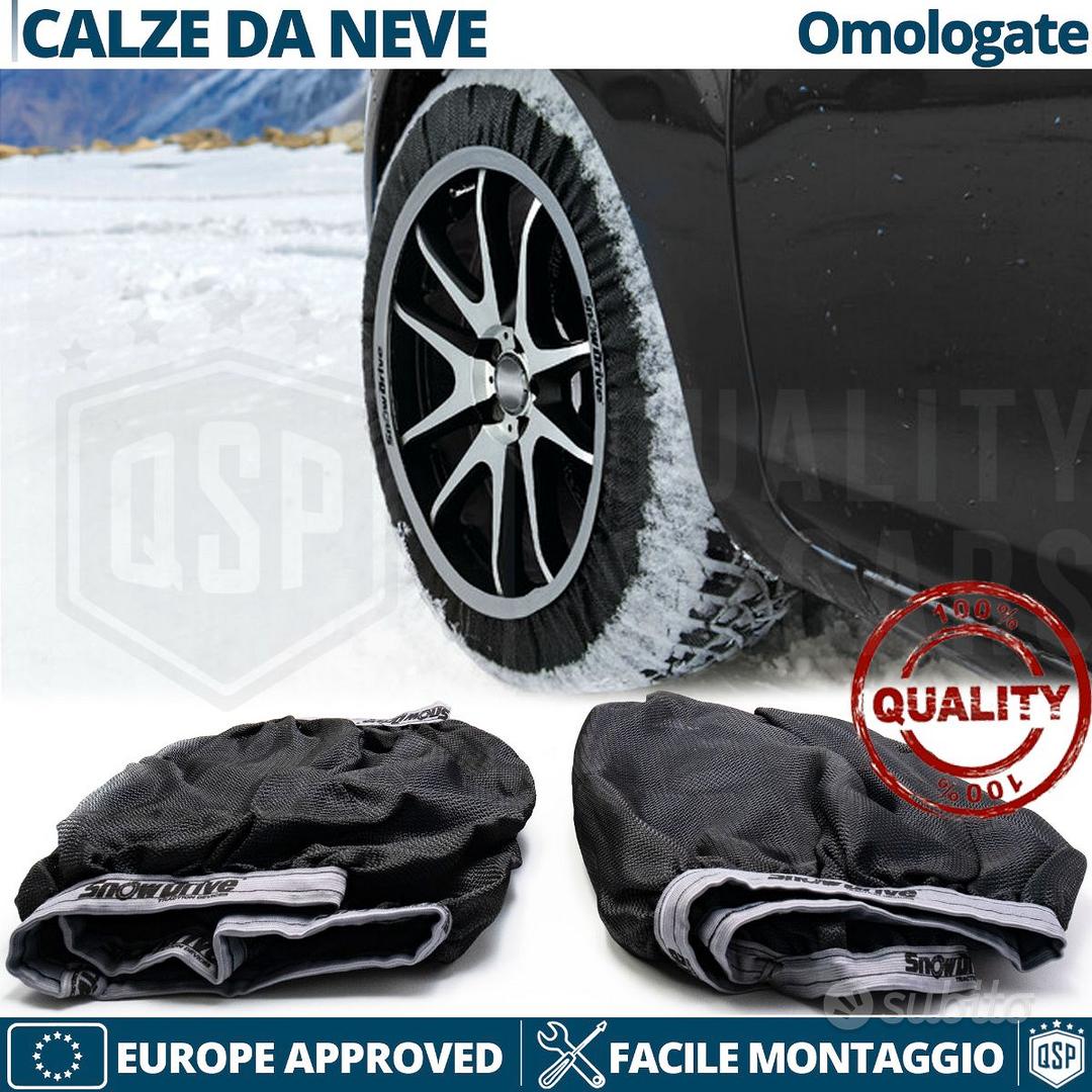 Calze Da Neve Omologate EN16662-1:2020 Per Pneumatici 305/40 R20 - Alternative Alle Catene, Leggere E Facili Da Montare