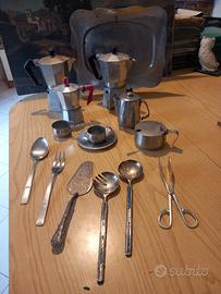 Caffettiere BIALETTI 10 TAZZE VASSOI VINTAGE  Sto