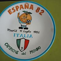 Piatto Italia campione del mondo Spagna 1982 