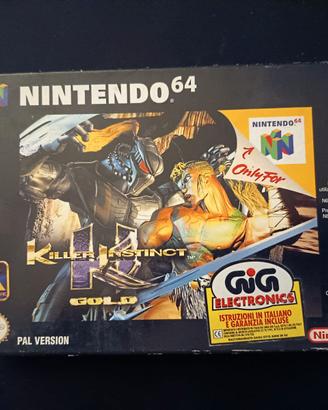 Killer Instinct Gold N64 PAL completo