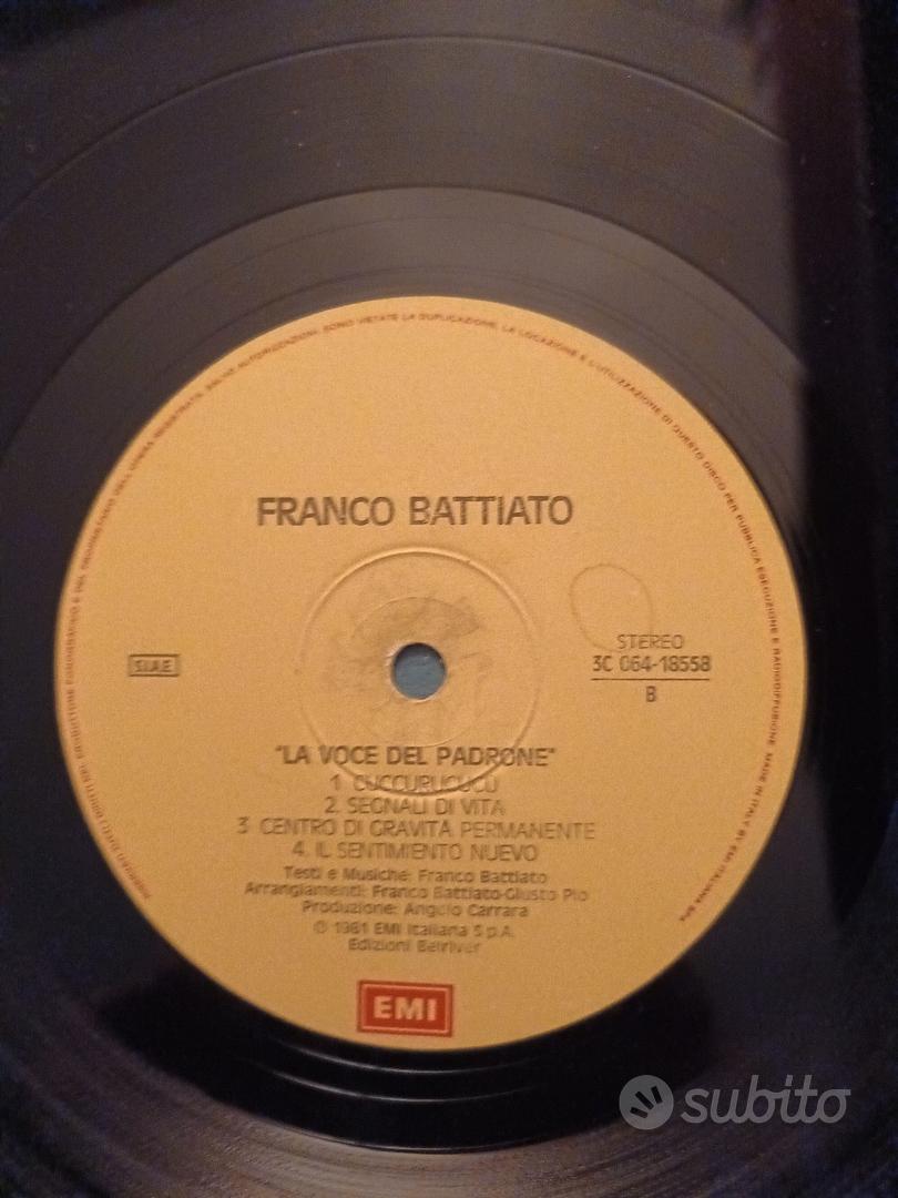 Vinile - Franco Battiato - La Voce Del Padrone - 1 - Musica e Film