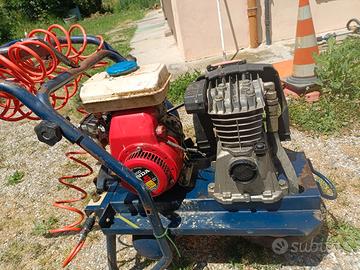 compressore con motore honda