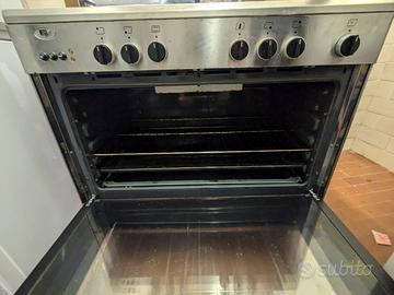 Cucina a gas con forno da 90cm 5 fuochi