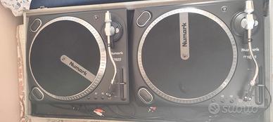 2 giradischi dj numark con mixer nuovi