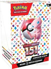 Pokemon Scarlatto Violetto 151 Confezione 6 Buste