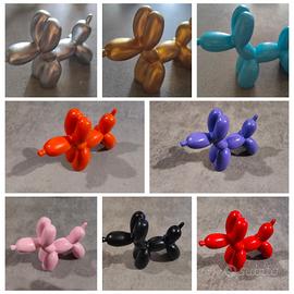 Statuette Dog Family - Set 8 pezzi colorati