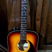 Chitarra acustica Eko elettrificata + custodia