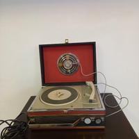 Giradischi funzionante anni 50 marca Lesa