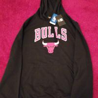 Felpa Chicago Bulls NBA nera.