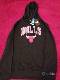 Felpa Chicago Bulls NBA nera.