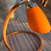 Lampada tavolo vintage arancione design