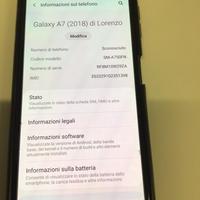 SAMSUNG GALAXY A7 (SM-A750 FN) 64 GB ANDROID 10