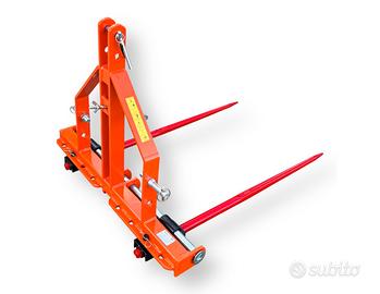 FORCHE PER BALLE - DH 300 - 2 PUNTE - 90x20/70 CM