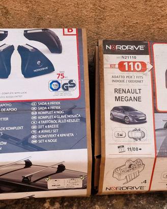 portapacchi  per Renault Megane 3