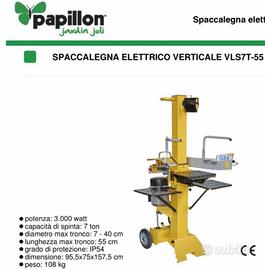 Spaccalegna Elettrico Verticale