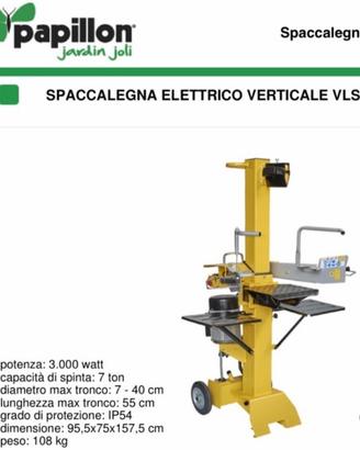 Spaccalegna Elettrico Verticale