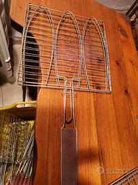 griglie e spiedini per barbecue 