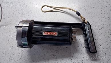 lampada da immersione sub anni 80 Superpila