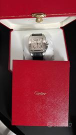 Cartier Santos chrono XL full set