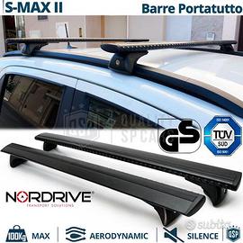Barre Portatutto per Ford S-Max in Alluminio Nero