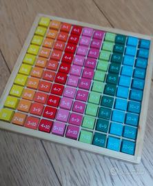 Gioco didattico in legno Montessori