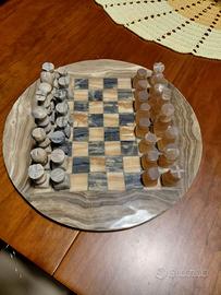 scacchiera alabastro