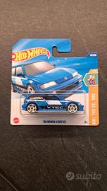 Honda civic vtec anni 90 hotwheels