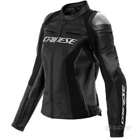 Giacca moto donna Dainese Racing 4 + paraschiena