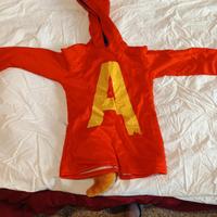 costuma Alvin superstar taglia( 6_8 ANNI) 