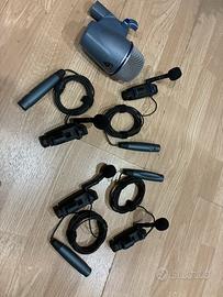 Kit Microfoni Batteria JTS Condensatore Clip