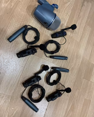 Kit Microfoni Batteria JTS Condensatore Clip