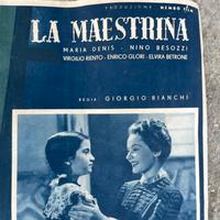Fotobusta vintage film “La Maestrina”