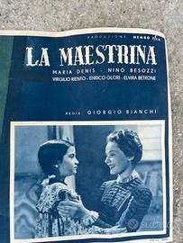 Fotobusta vintage film “La Maestrina”