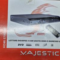 Lettore DVD Majestic HDMI con USB