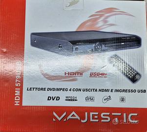 Lettore DVD Majestic HDMI con USB