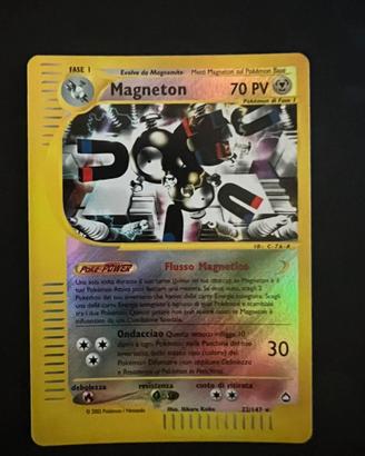 Pokemon Magenton 28/147 olografico ita 2002