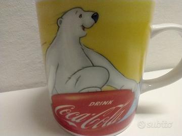 Tazzina ceramica caffè Coca-Cola da collezione