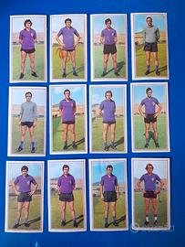 12 figurine calciatori Fiorentina 1970 1971 Panini