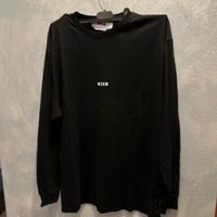 Felpa msgm nera